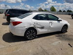 2017 Toyota Corolla L White vin: 2T1BURHE5HC858969