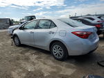 2017 Toyota Corolla L Silver vin: 2T1BURHE5HC889588