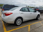 2017 Toyota Corolla L Silver vin: 2T1BURHE5HC900430