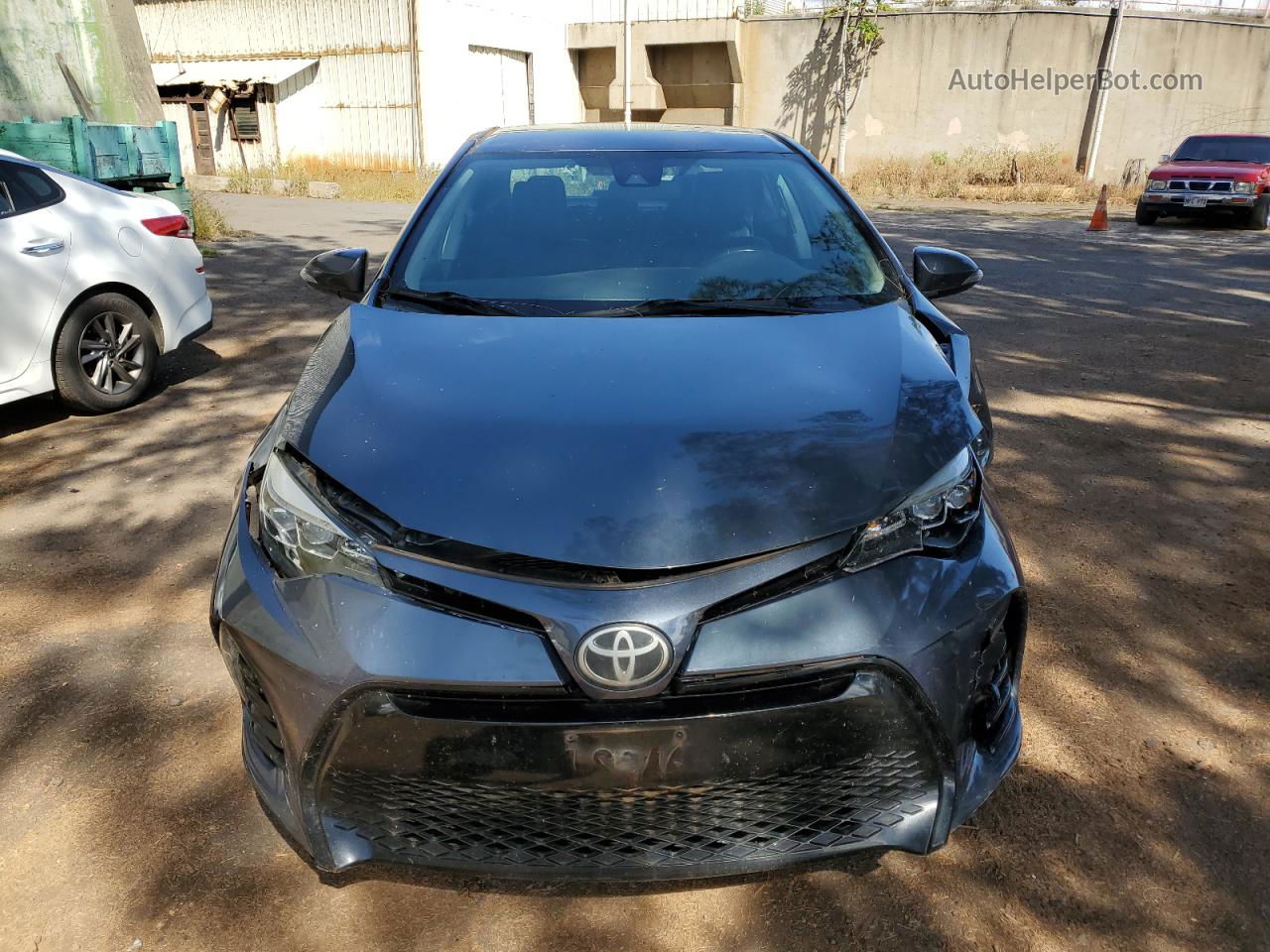 2017 Toyota Corolla L Charcoal vin: 2T1BURHE5HC939647