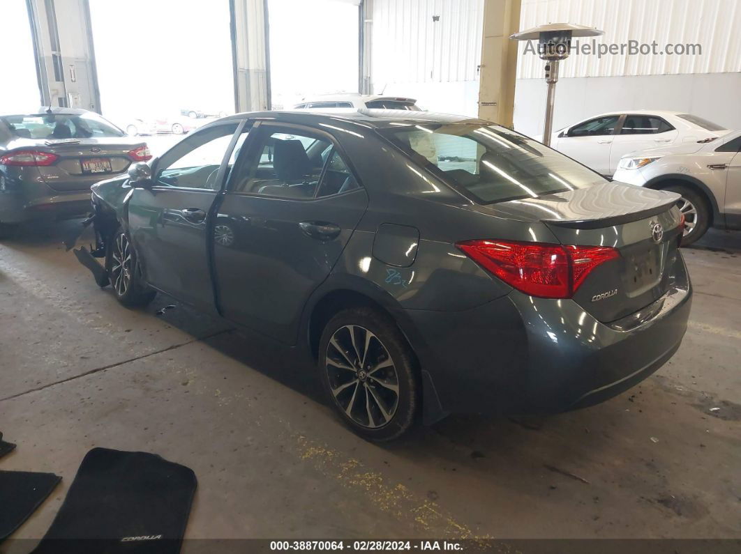 2017 Toyota Corolla Se Gray vin: 2T1BURHE5HC945321