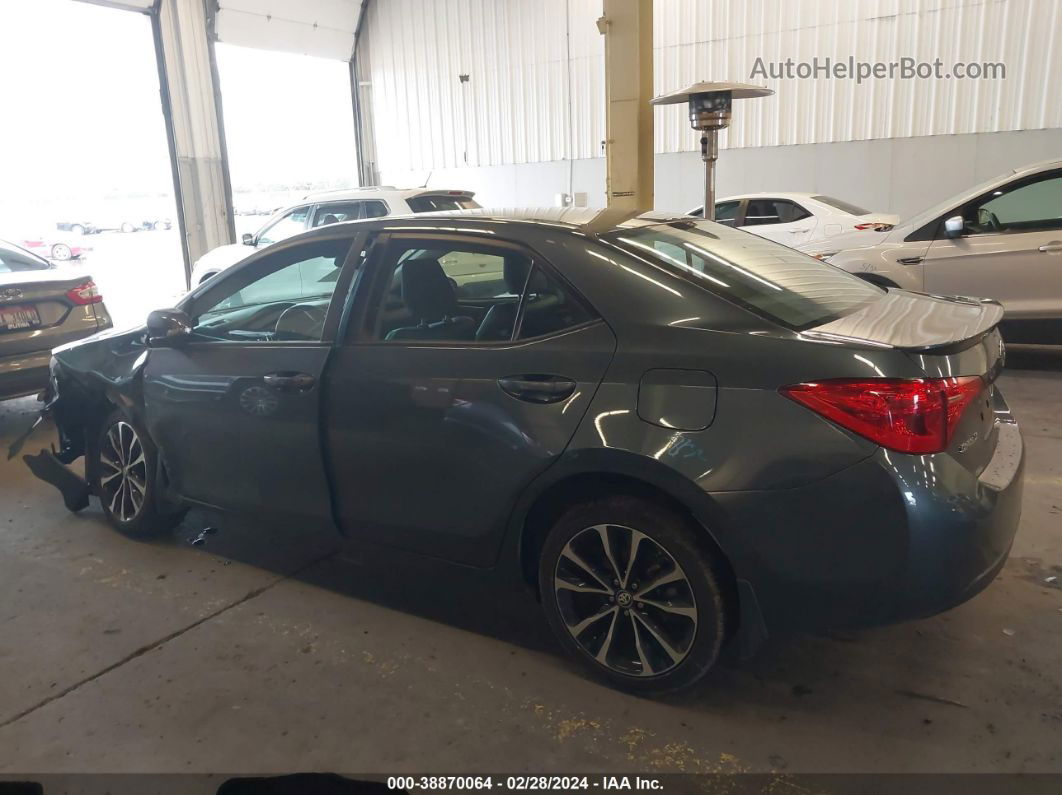 2017 Toyota Corolla Se Gray vin: 2T1BURHE5HC945321