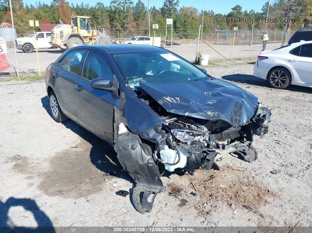 2017 Toyota Corolla Le Gray vin: 2T1BURHE5HC960742