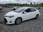 2019 Toyota Corolla L White vin: 2T1BURHE5KC130785