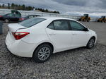 2019 Toyota Corolla L White vin: 2T1BURHE5KC130785