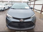 2019 Toyota Corolla Le Gray vin: 2T1BURHE5KC159168