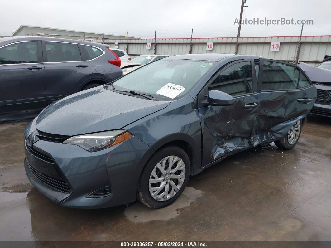 2019 Toyota Corolla Le Gray vin: 2T1BURHE5KC159168