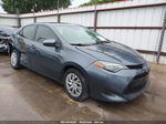 2019 Toyota Corolla Le Gray vin: 2T1BURHE5KC159168