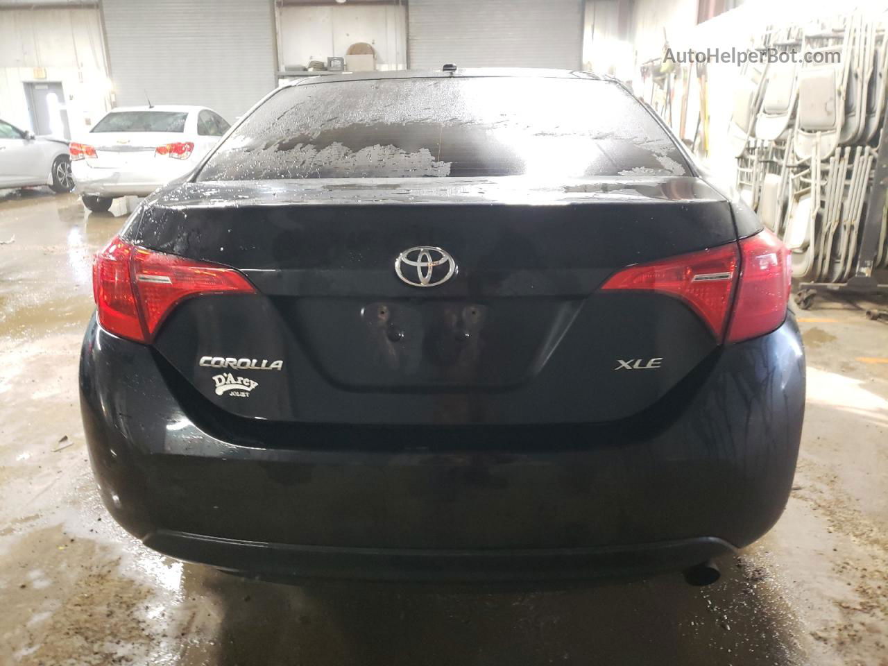 2019 Toyota Corolla L Черный vin: 2T1BURHE5KC159543