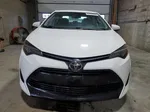 2019 Toyota Corolla L White vin: 2T1BURHE5KC166976