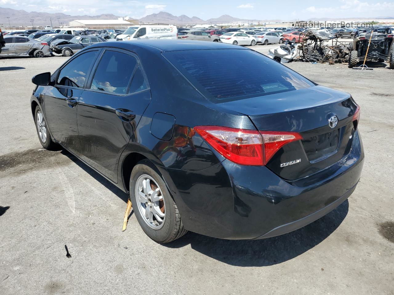 2019 Toyota Corolla L Black vin: 2T1BURHE5KC170753