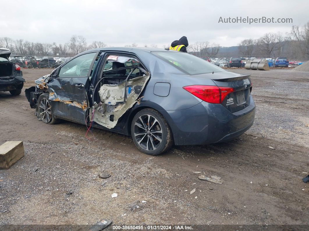 2019 Toyota Corolla Se Gray vin: 2T1BURHE5KC187682