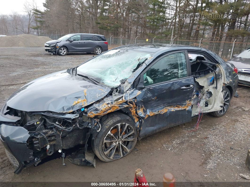 2019 Toyota Corolla Se Gray vin: 2T1BURHE5KC187682