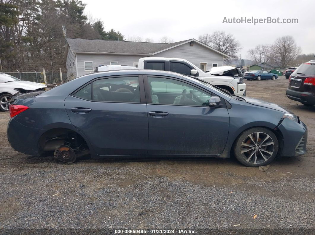 2019 Toyota Corolla Se Gray vin: 2T1BURHE5KC187682