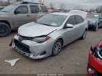 2019 Toyota Corolla Le Silver vin: 2T1BURHE5KC213570