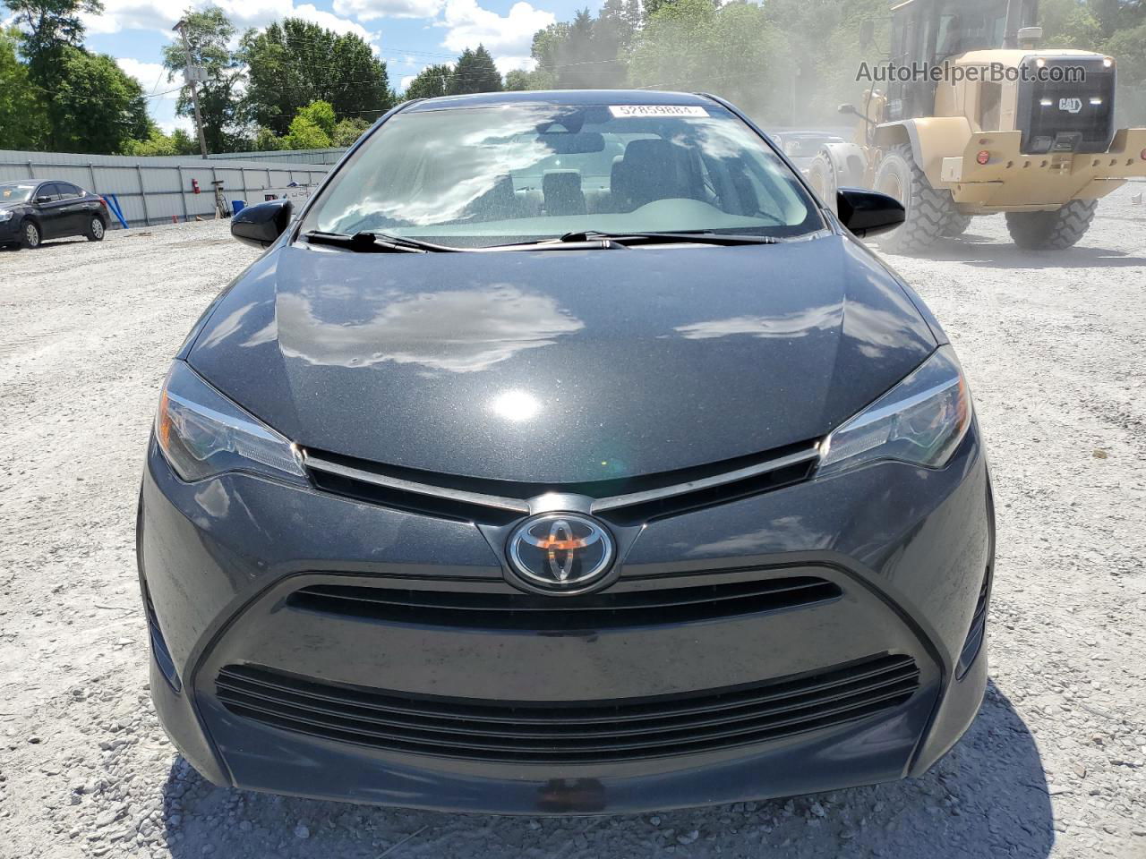 2019 Toyota Corolla L Черный vin: 2T1BURHE5KC217120