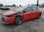 2019 Toyota Corolla L Red vin: 2T1BURHE5KC236315