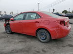 2019 Toyota Corolla L Red vin: 2T1BURHE5KC236315