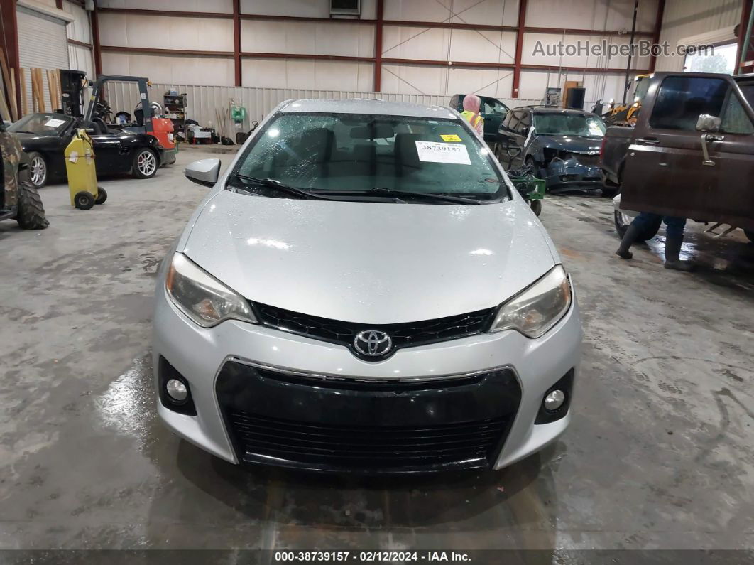 2014 Toyota Corolla S Plus Silver vin: 2T1BURHE6EC069886