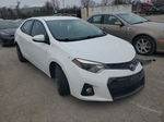 2015 Toyota Corolla L White vin: 2T1BURHE6FC267885