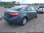 2015 Toyota Corolla L Blue vin: 2T1BURHE6FC277803