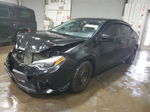 2015 Toyota Corolla L Black vin: 2T1BURHE6FC291197