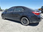 2015 Toyota Corolla L Black vin: 2T1BURHE6FC302280