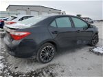 2015 Toyota Corolla L Black vin: 2T1BURHE6FC311979