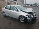 2015 Toyota Corolla L Silver vin: 2T1BURHE6FC320794