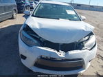 2015 Toyota Corolla Le White vin: 2T1BURHE6FC335067