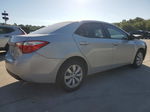 2015 Toyota Corolla L Silver vin: 2T1BURHE6FC336655