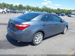 2015 Toyota Corolla Le Blue vin: 2T1BURHE6FC346344