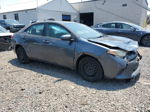 2015 Toyota Corolla L Gray vin: 2T1BURHE6FC362219