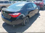 2015 Toyota Corolla S Plus Black vin: 2T1BURHE6FC364388