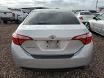 2015 Toyota Corolla L Silver vin: 2T1BURHE6FC386231