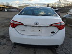 2015 Toyota Corolla L White vin: 2T1BURHE6FC407952