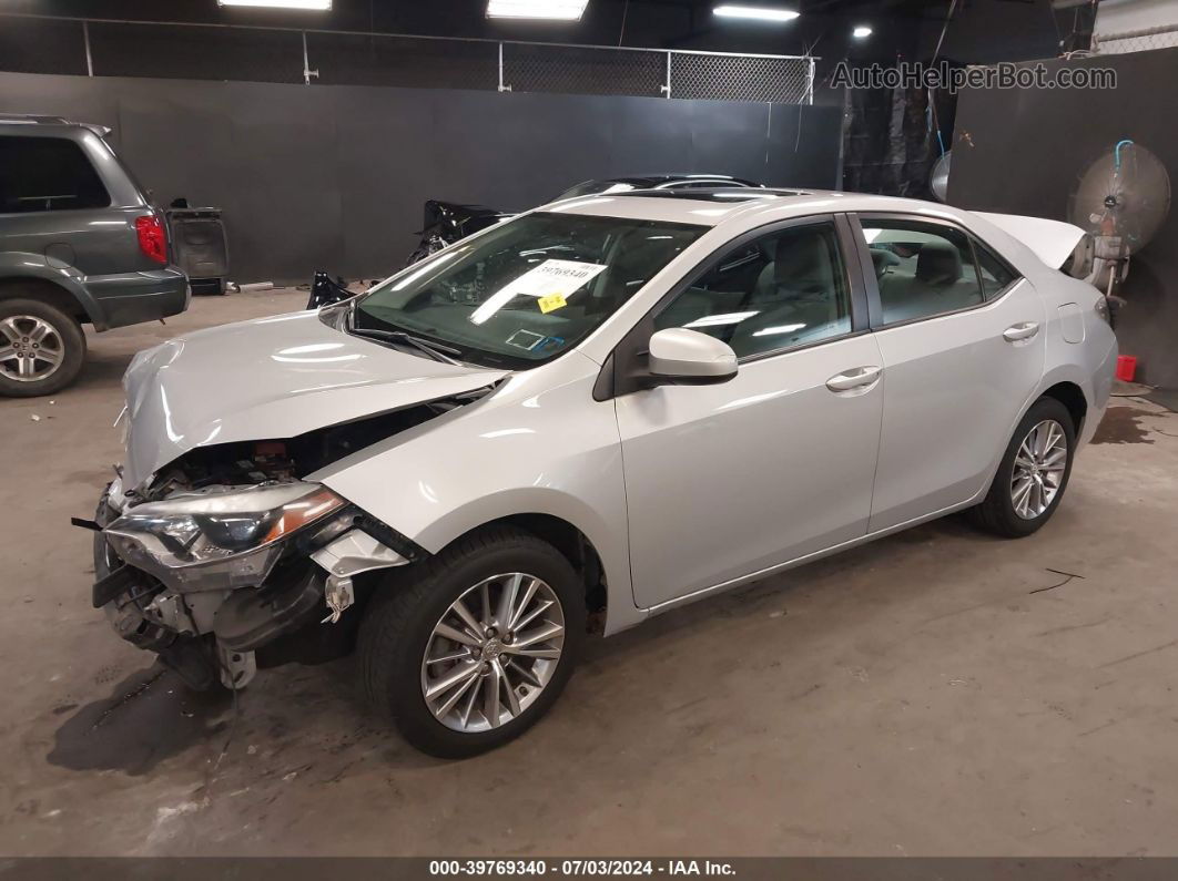 2015 Toyota Corolla Le Plus Silver vin: 2T1BURHE6FC422497