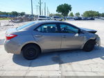 2015 Toyota Corolla Le Gray vin: 2T1BURHE6FC428297