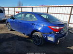 2015 Toyota Corolla S Plus Blue vin: 2T1BURHE6FC434889