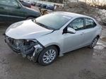 2015 Toyota Corolla L Silver vin: 2T1BURHE6FC435153