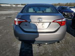 2015 Toyota Corolla L Brown vin: 2T1BURHE6FC458089