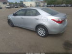 2015 Toyota Corolla L/le/s/s Plus/le Plus Silver vin: 2T1BURHE6FC463390