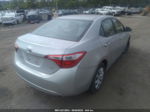 2015 Toyota Corolla L/le/s/s Plus/le Plus Silver vin: 2T1BURHE6FC463390