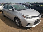 2015 Toyota Corolla L Silver vin: 2T1BURHE6FC474003