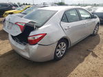 2015 Toyota Corolla L Silver vin: 2T1BURHE6FC474003