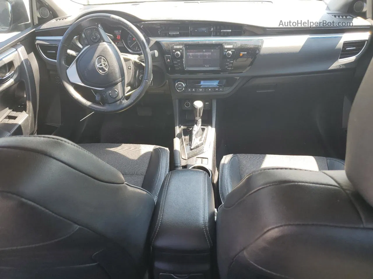 2016 Toyota Corolla L Угольный vin: 2T1BURHE6GC490056