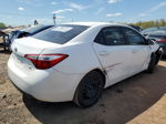 2016 Toyota Corolla L Белый vin: 2T1BURHE6GC500892