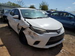 2016 Toyota Corolla L Белый vin: 2T1BURHE6GC500892