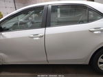 2016 Toyota Corolla Le Silver vin: 2T1BURHE6GC544181