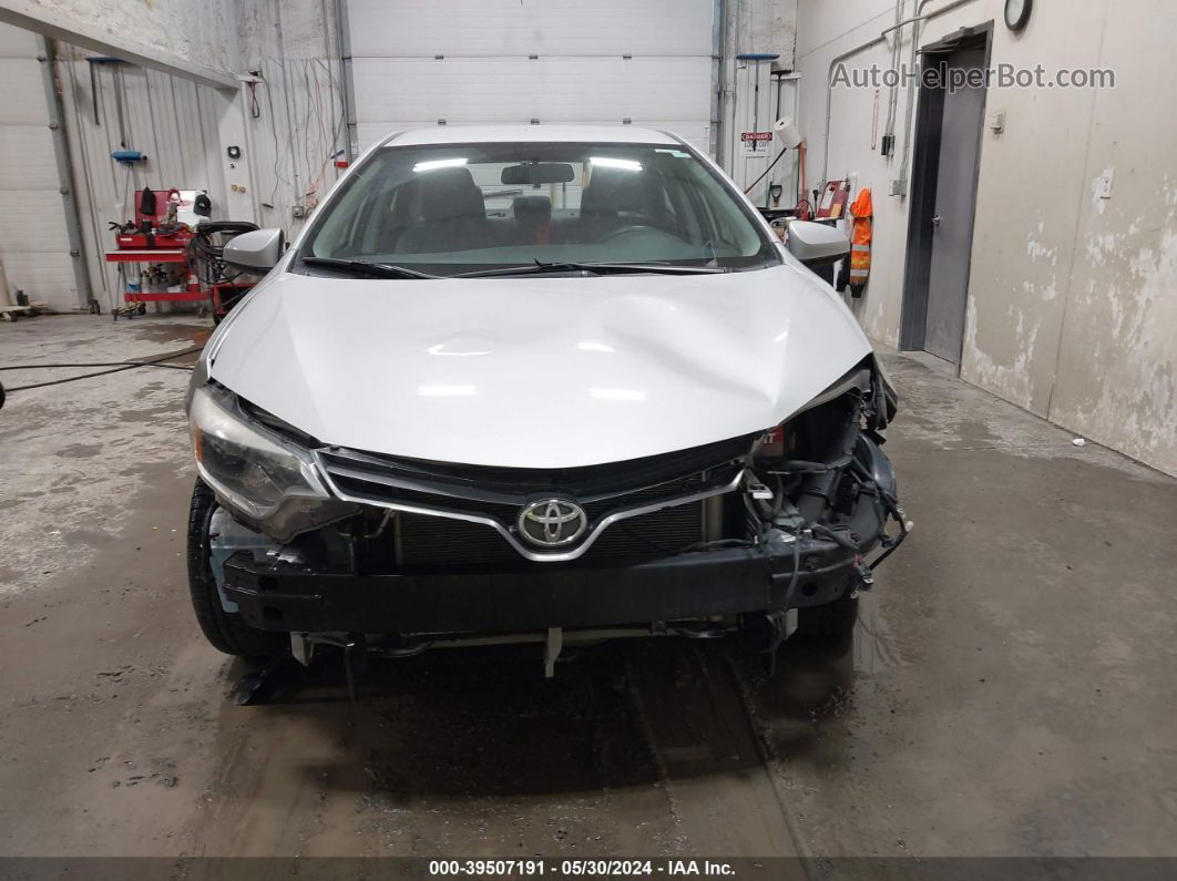 2016 Toyota Corolla Le Silver vin: 2T1BURHE6GC544181